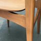 Chaise d'appoint en contreplaqué du milieu du siècle