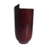 Vase 1950 en grès à col découpé