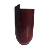 1950 vase in sandstone with cut neck