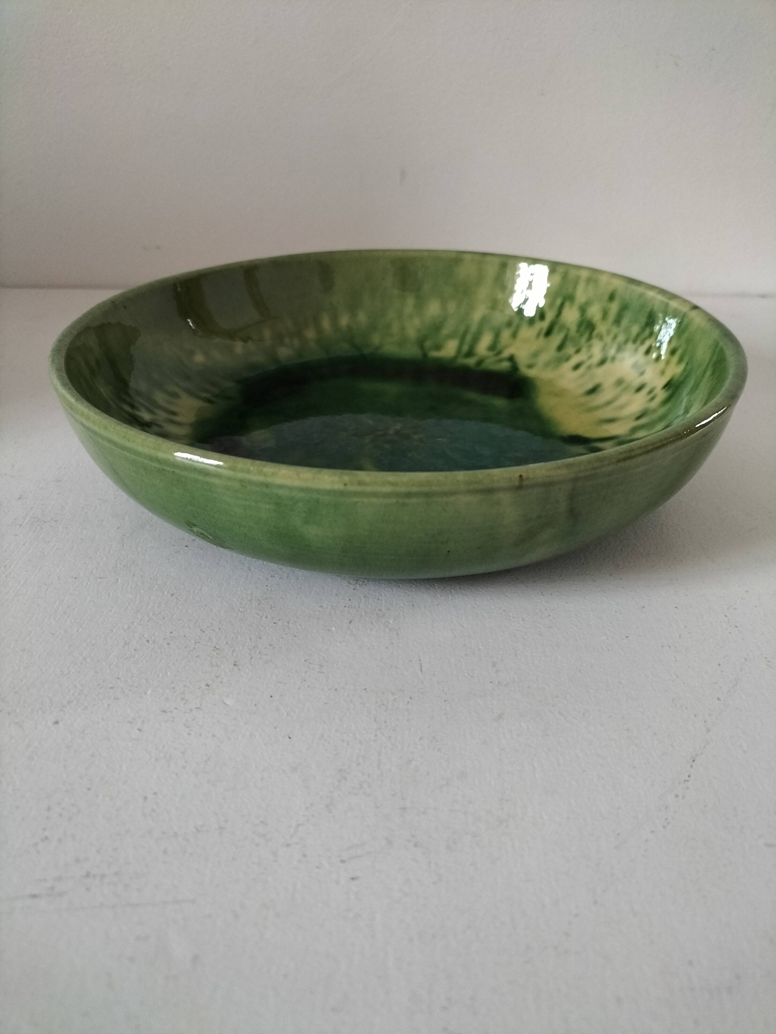 Vallauris bowl signed A. Martin