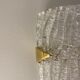 1/3 arlus wall light in murano glass, france 1960s