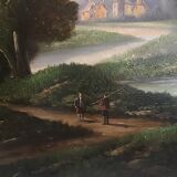 Landscape table late 19th