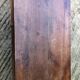 Antique chestnut farmhouse table with 3 drawers on the front.