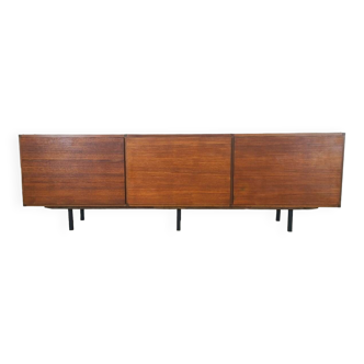Vintage ARP sideboard in teak 1960s design Guariche Minvielle