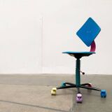 Postmodern German swivel office chair by Impac, 1992