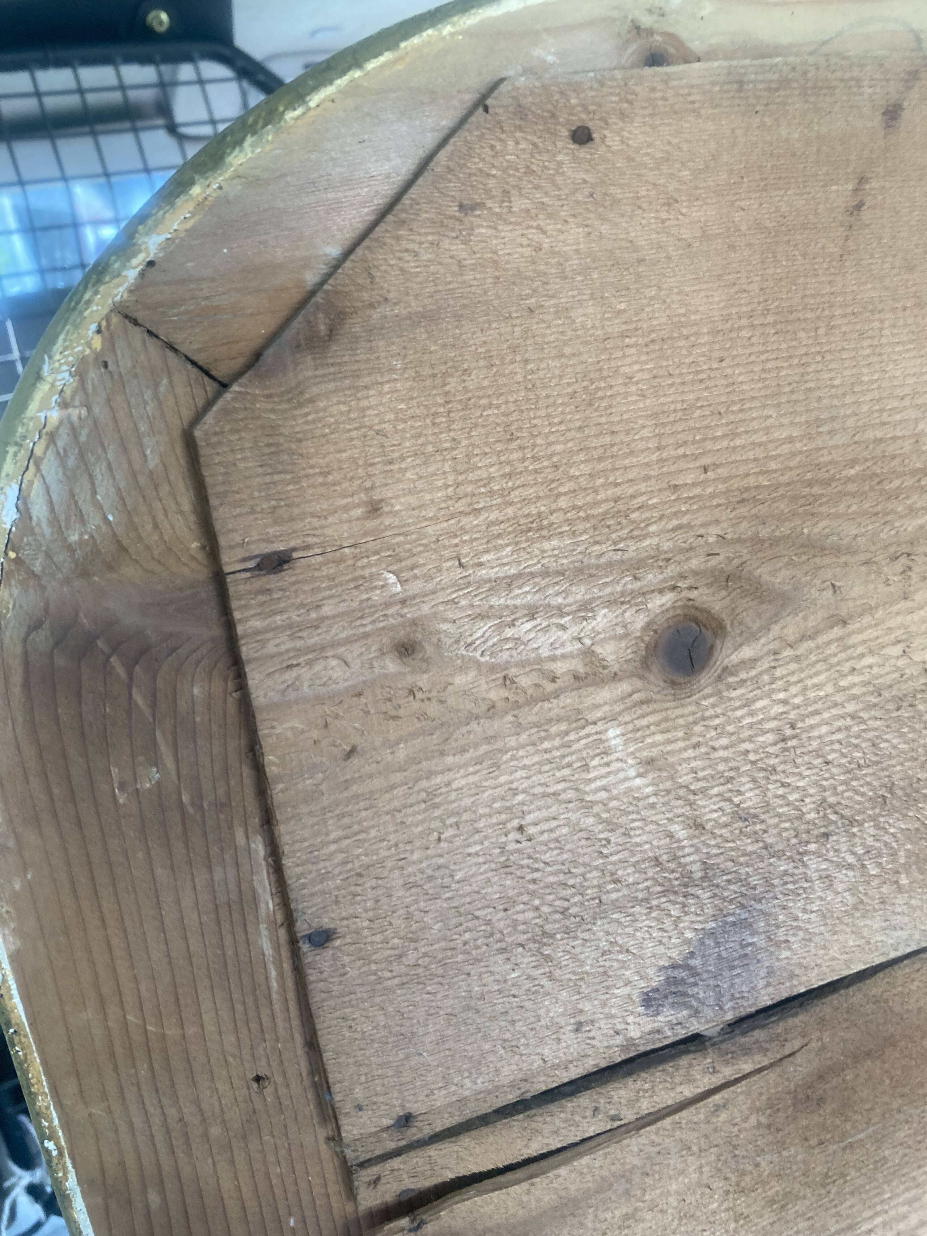 Gilded wooden fireplace mirror with pediment