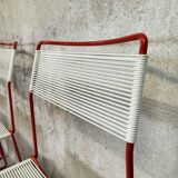 Set of six "Spaghetti" chairs by Giandomenico Belotti