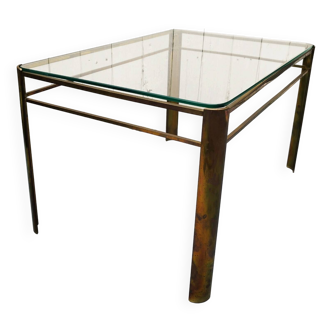 Bronze coffee table house Malabert J.Quinet