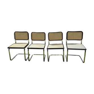 Set of four chairs Breuer made in Italy