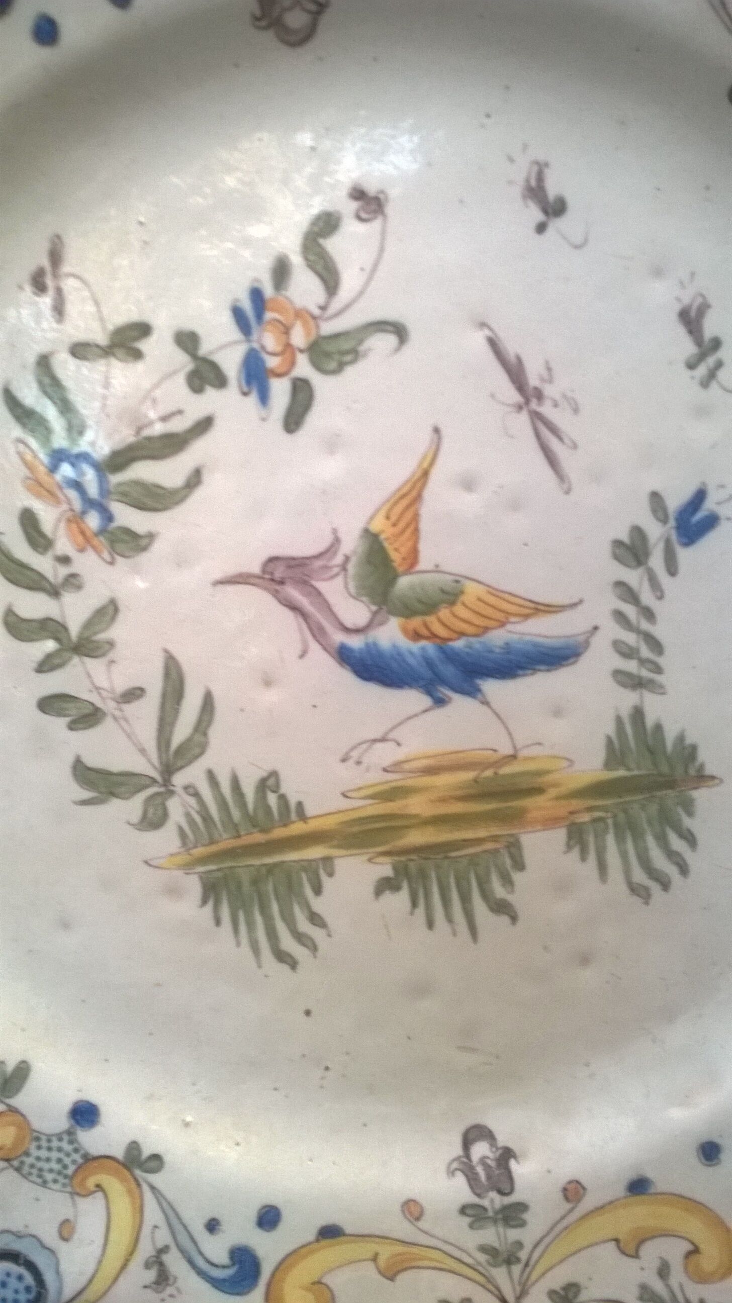 Moustier's ancient plate