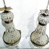 Pair of 1-Light Hot Air Balloon Chandeliers