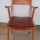 Series of 4 Scandinavian chairs