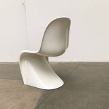 Panton side chairs from the mid-century by Verner Panton for Herman Miller, 1960s.