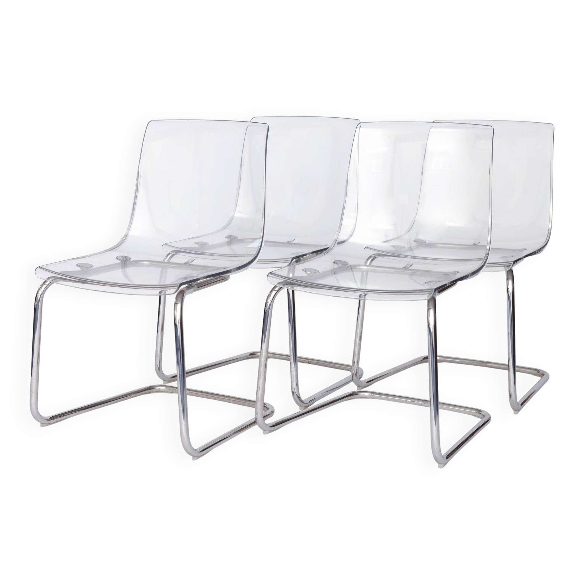Set of 4 IKEA “Tobias” Chairs – Design by Carl Öjerstam, 1990s–2000s