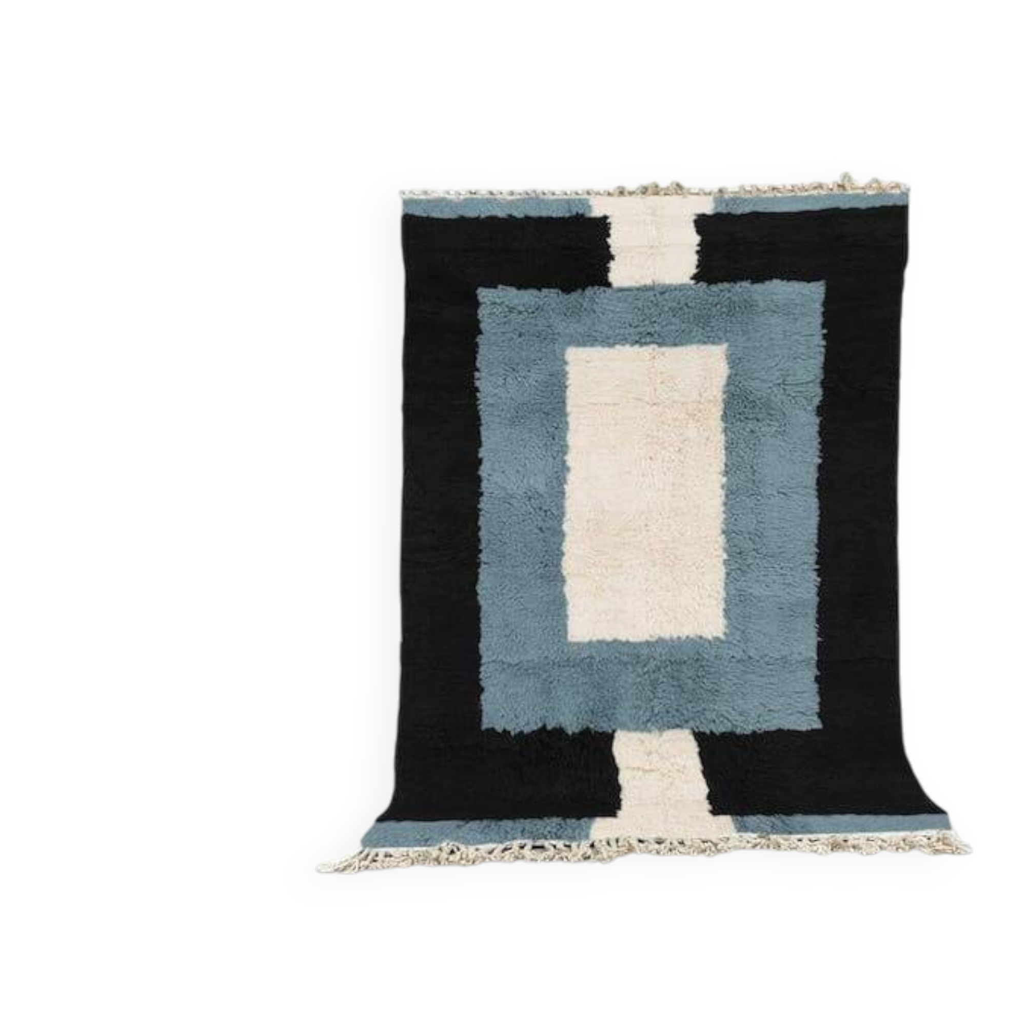 Traditional handwoven Berber rug, size 150 x 250 cm