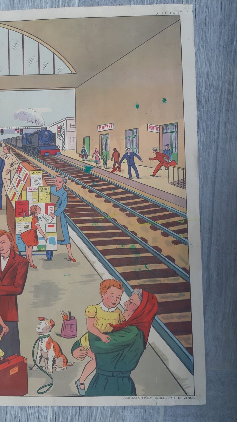 Educational school poster