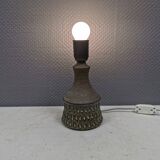 Small ceramic table lamp by Børge Christoffersen, Denmark, 1980s.