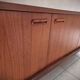 Mid-century Scandinavian teak sideboard design