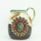 Dumler & breiden mid century vase jug model 53/21 relief decor