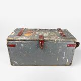 Old wooden painter's box