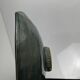 Glazed ceramic bowl in dark blue/green by Pierre Baey, 1960