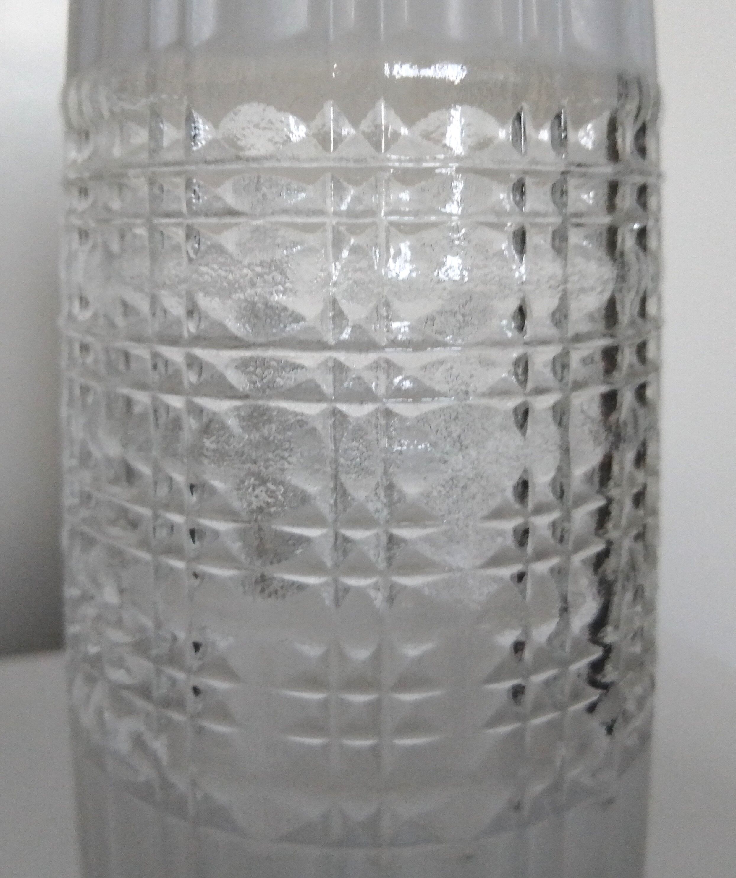 Lot de deux verres de lampe