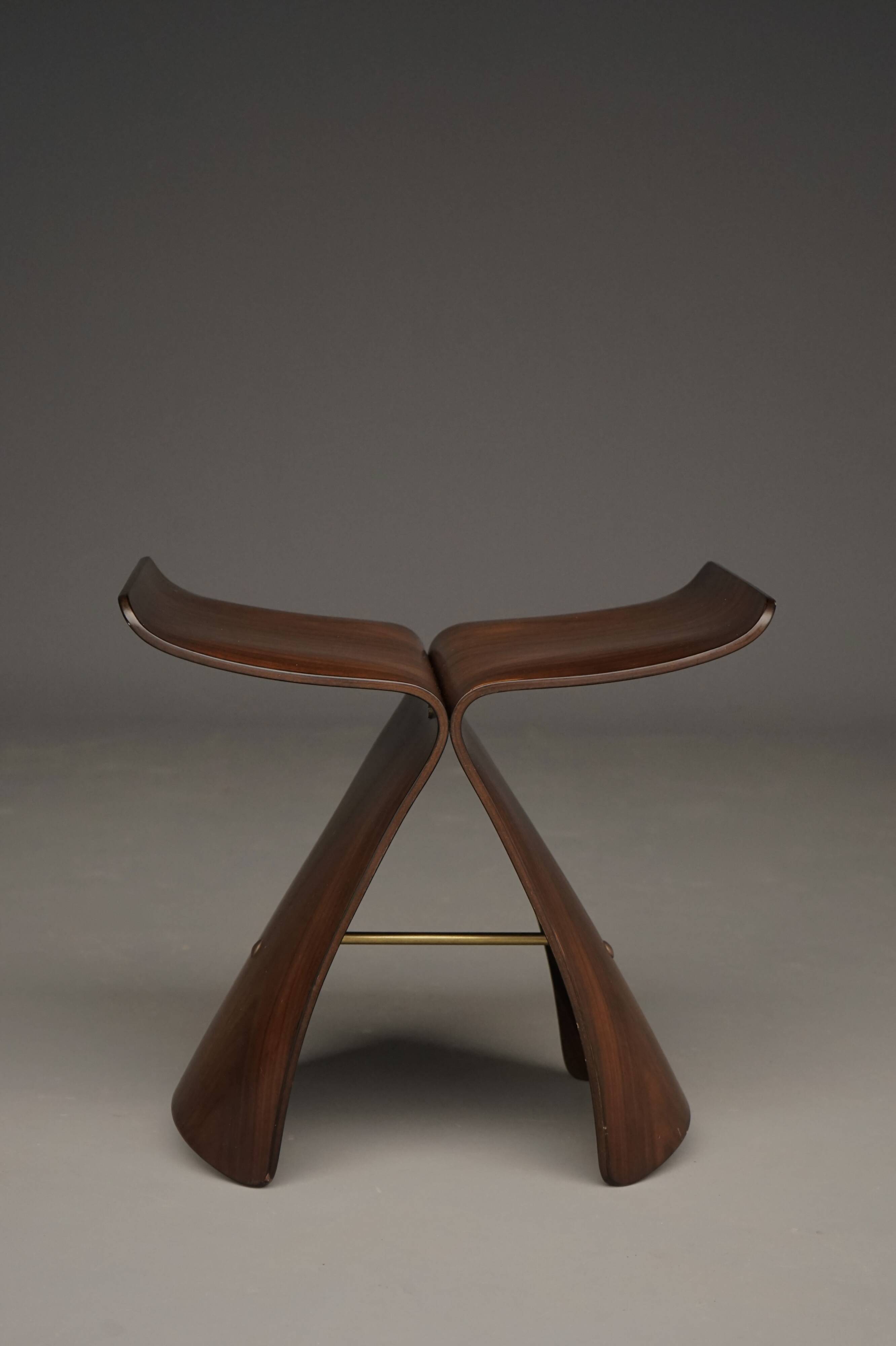 Plywood Butterfly Stool by Yori Yanagi for Tendo Mokko, 1970s