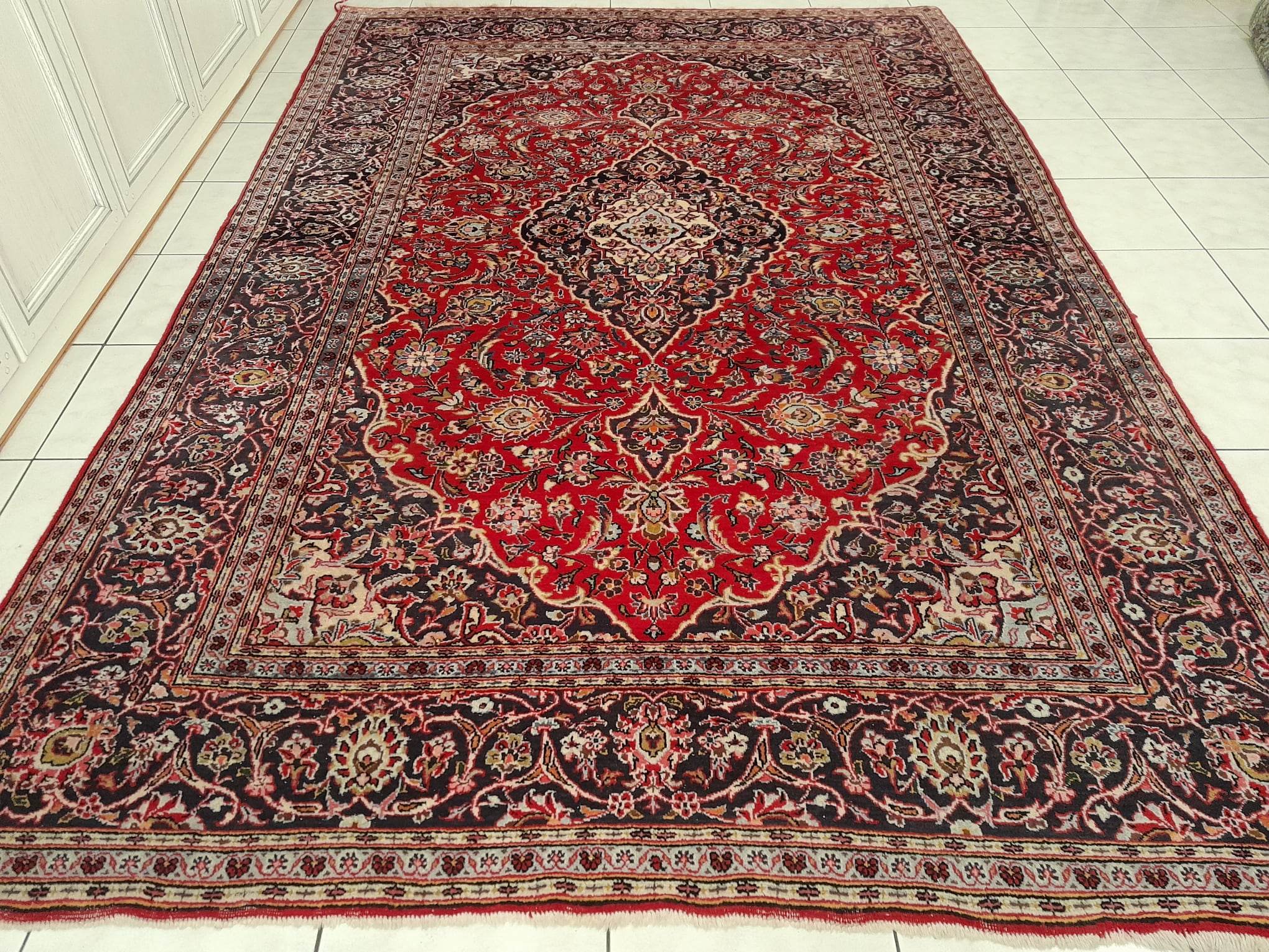 Handmade persian keshan rug 300x200cm