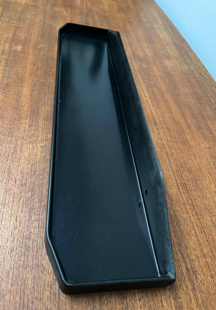 Mid-century modern Space Age bathroom shelf by CM Brevettato, Italy, 1960s.