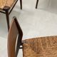 4x MidCentury Papercord Chairs by Hartmut Lohmeyer for Wilkhahn