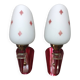 Pair of wall lights from the 1950s/1960s