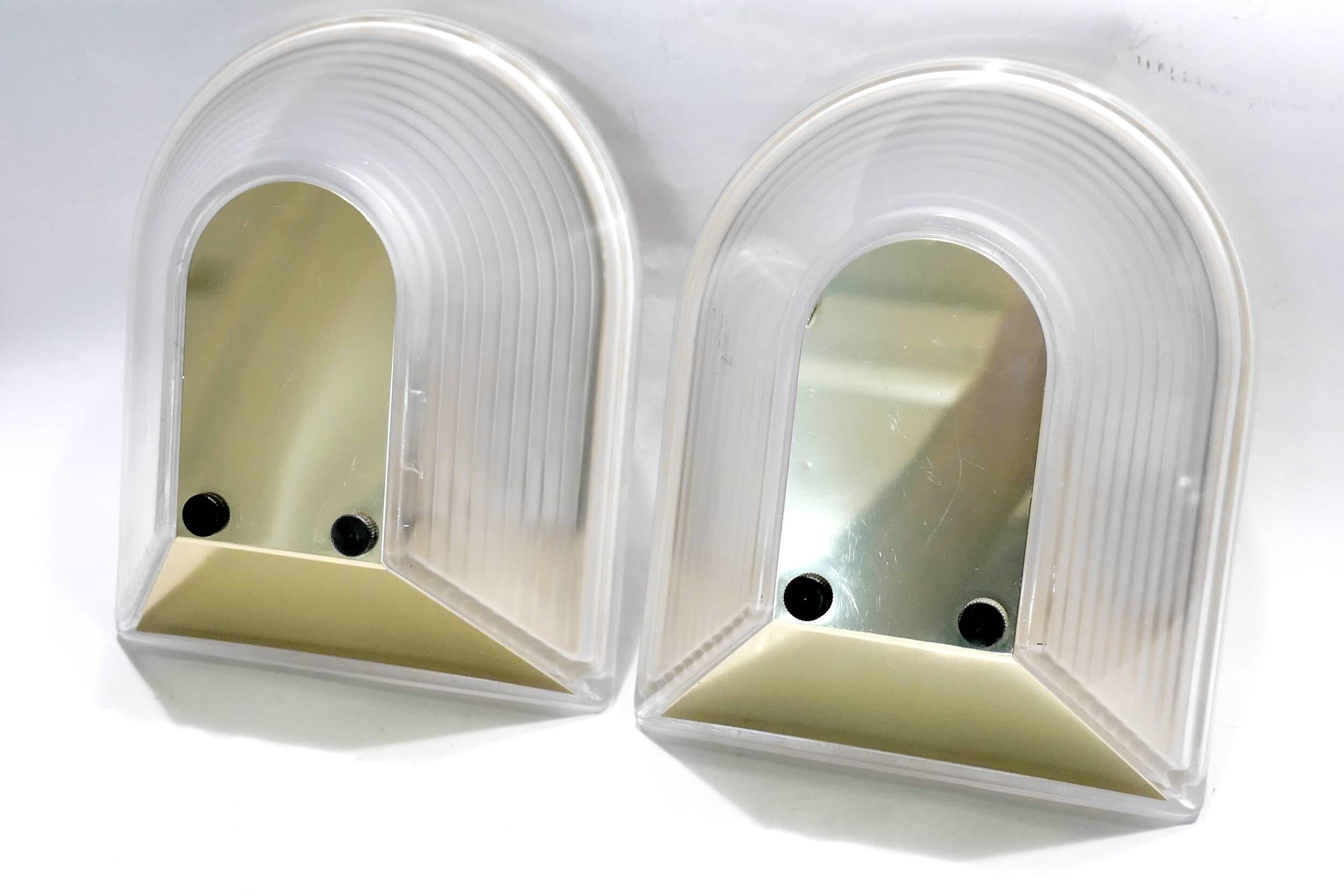 Prisma style art deco wall lights 1986/90 Italy