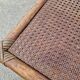Vintage rattan bedside table