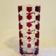 Windsor Rubis vase from the 1970s by designer J.G Durand for Luminarc Fr.