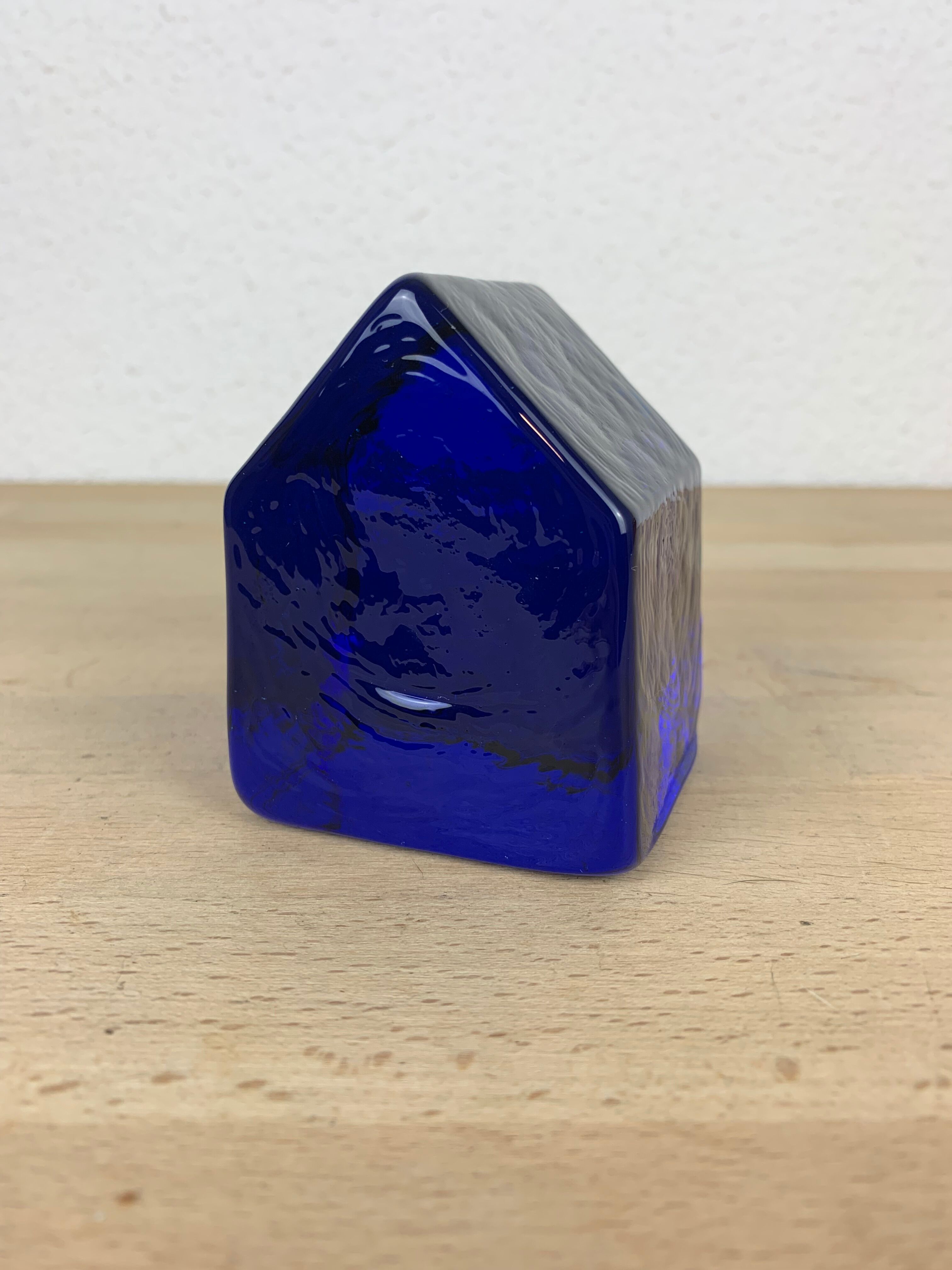 Carlo Nason Murano paper press for V. Nason & C, blue house
