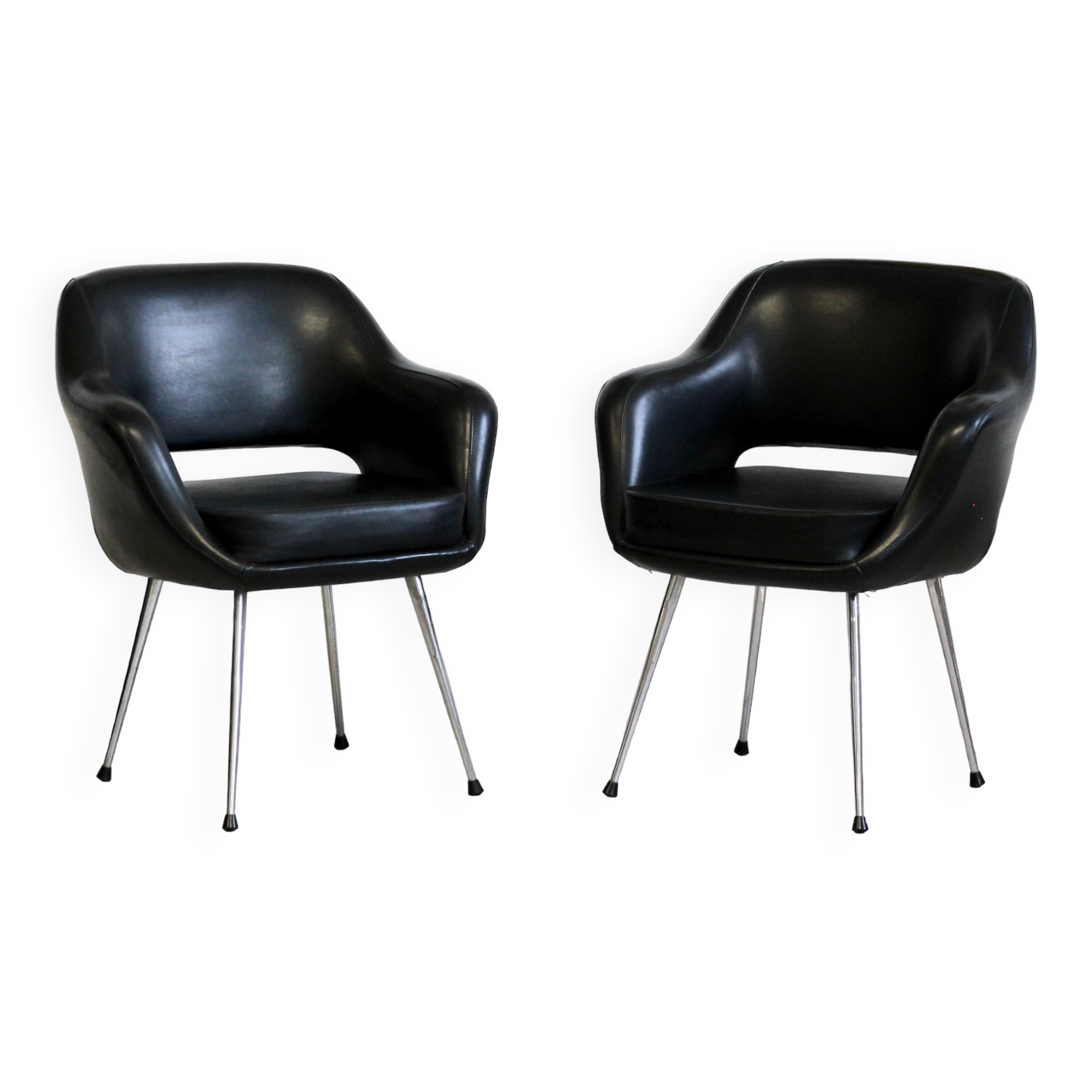Pair of vintage armchairs