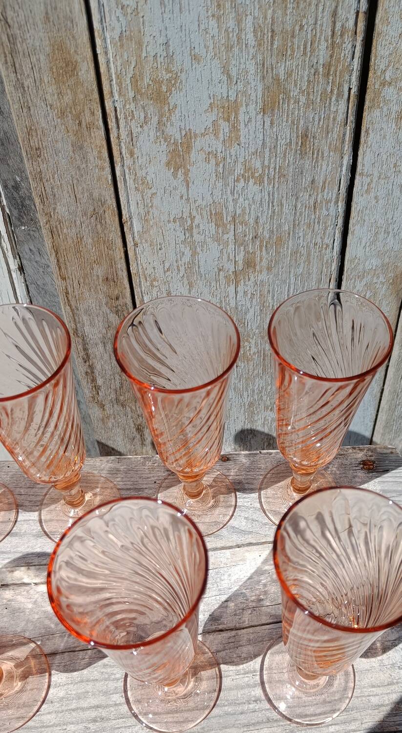 Rosaline champagne flutes set of 12