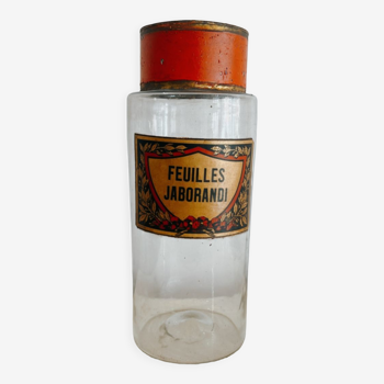 Old apothecary bottle