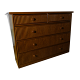 Commode en rotin