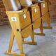 Chaises de cinéma vintage de Ton, années 1960, ensemble de 13