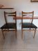 2 Scandinavian chairs