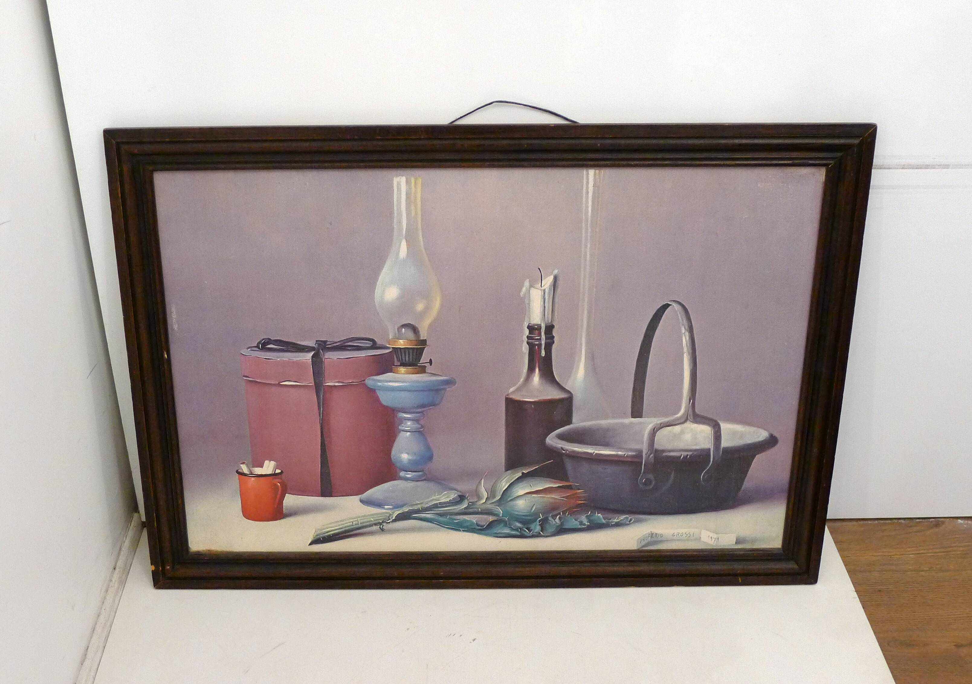 Still Life by P. Grossi 1971