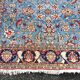 Royal blue oriental rug