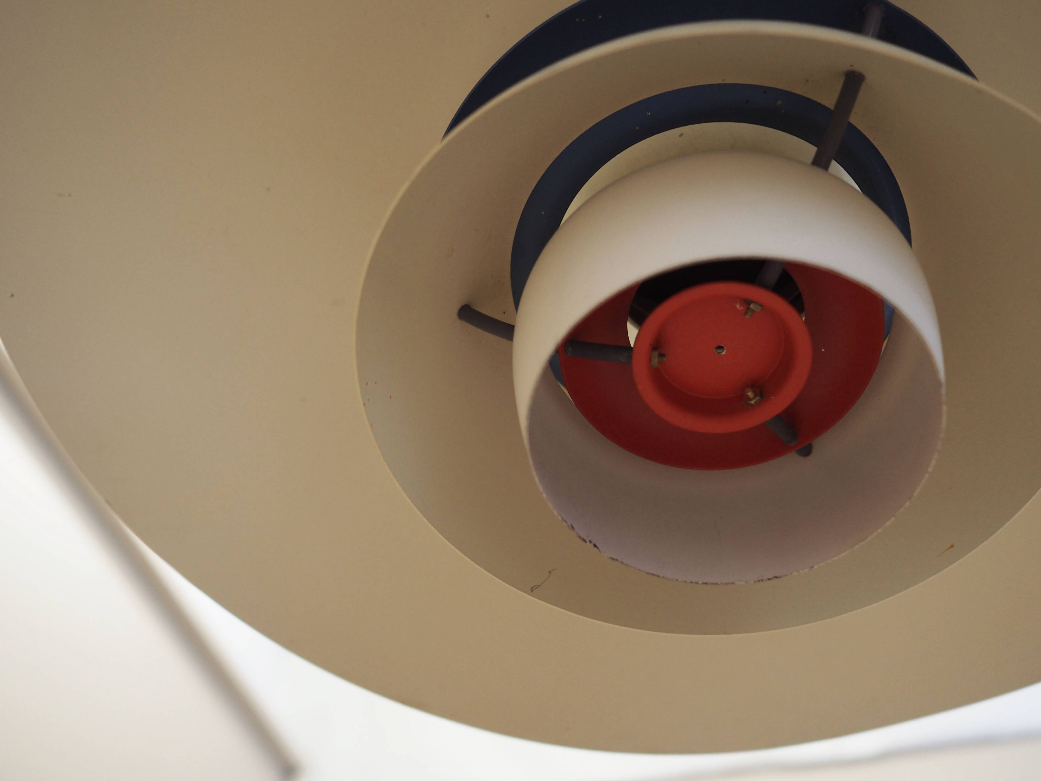 Pendant lamp PH5, Danish design, 1970s, manufacturer: Louis Poulsen