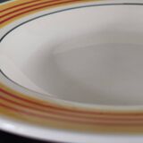 Set of 6 vintage soup plates Gien 50