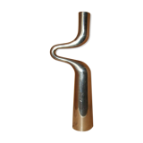 Design polished aluminum candlesticks