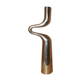 Design polished aluminum candlesticks