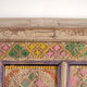 Antique polychrome carved low cabinet in pine – Xinjiang, circa 1900