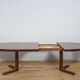 Mid-Century Oval Rosewood Extending Dining Table by Skovby, Denmark, 1960s