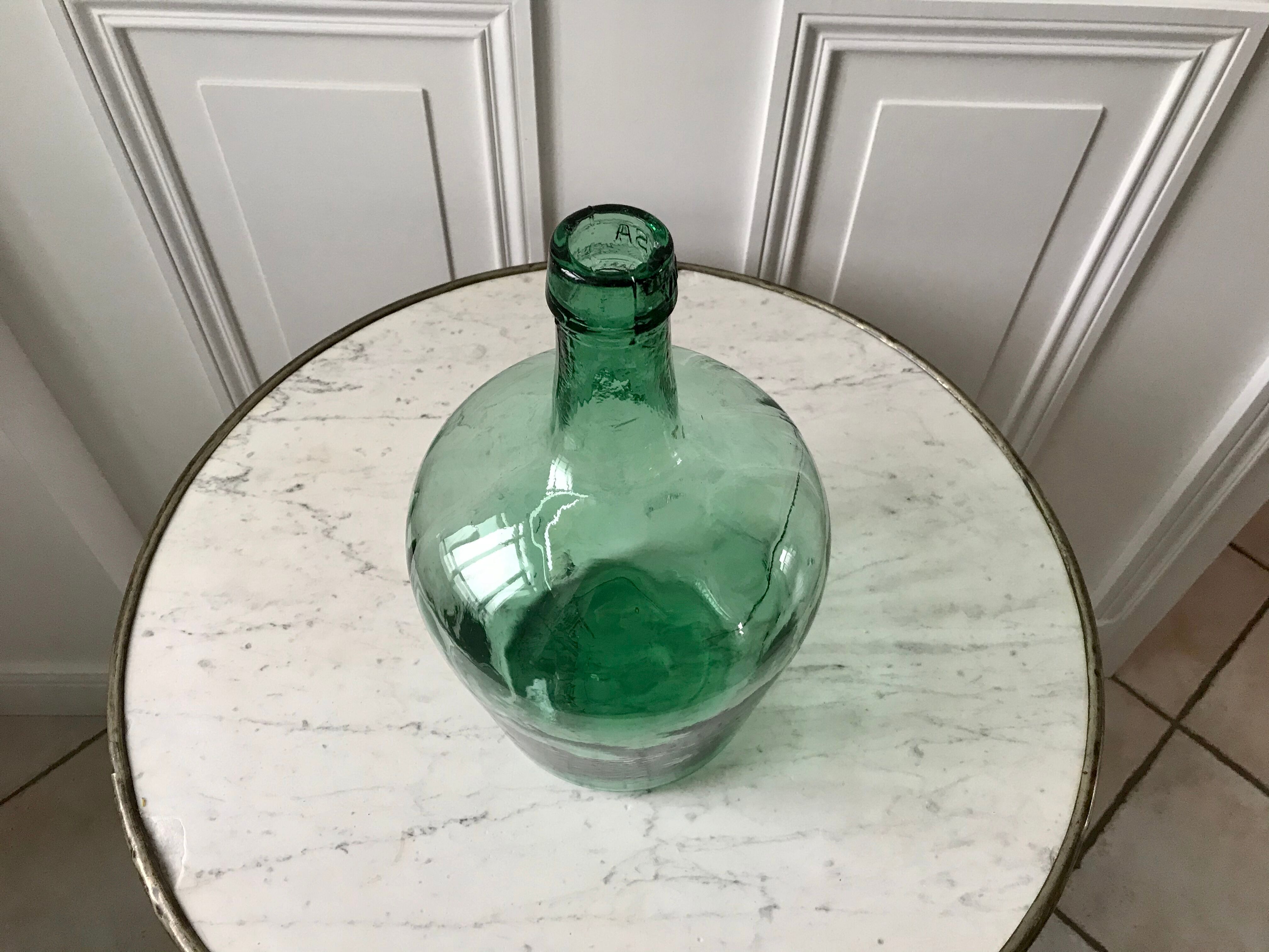 Dame-Jeanne VIRESA green color